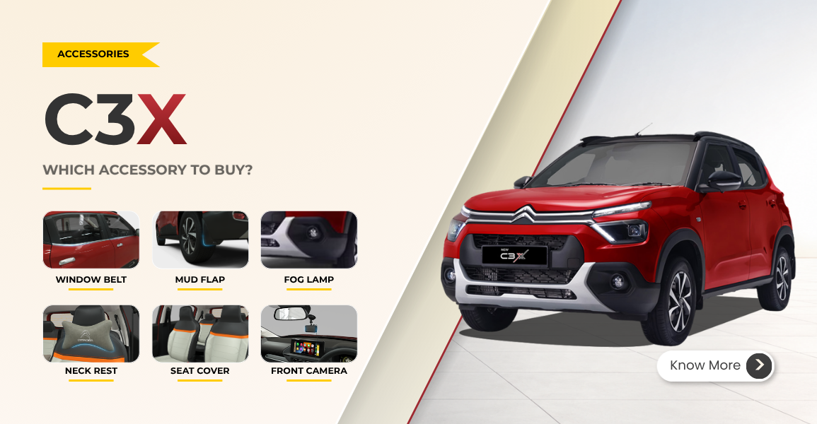 c3x accessories price list